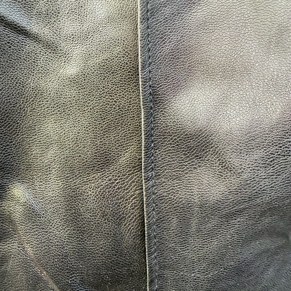 Princess Polly Faux Leather Flare Pants Black Size 2 NWT - Picture 6 of 8